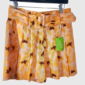 Sam Edelman Romy Belted Trouser Shorts. 2